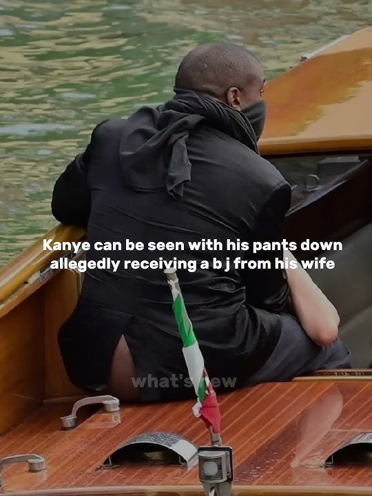 Kanye West and his wife Bianca Censori banned for life from boarding Venice boats #shorts