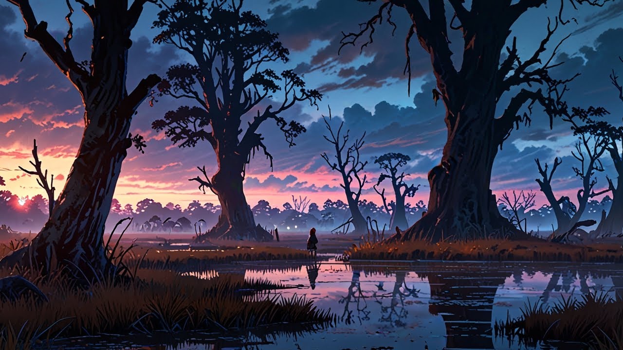 Twilight over the Forgotten Swamp | Dark Medieval Ambience & Haunting Piano Music bekijken op YouTube