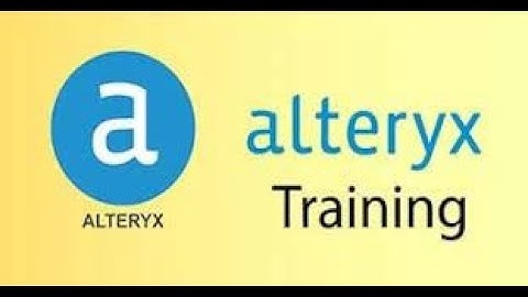 ALTERYX Training – ALTERYX Online Training – (ALTERYX Certification Tips)– ALTERYX Course