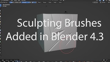 Sculpting Brushes Added in Blender 4.3. Fix problems. Use Mark as Asset