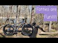Mongoose Dolomite ALX Unboxing and First Trail Ride Review - Budget Fat Tire Bike!!!!