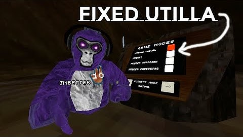 How to fix UTILLA in the new Gorilla Tag Skateboard Update