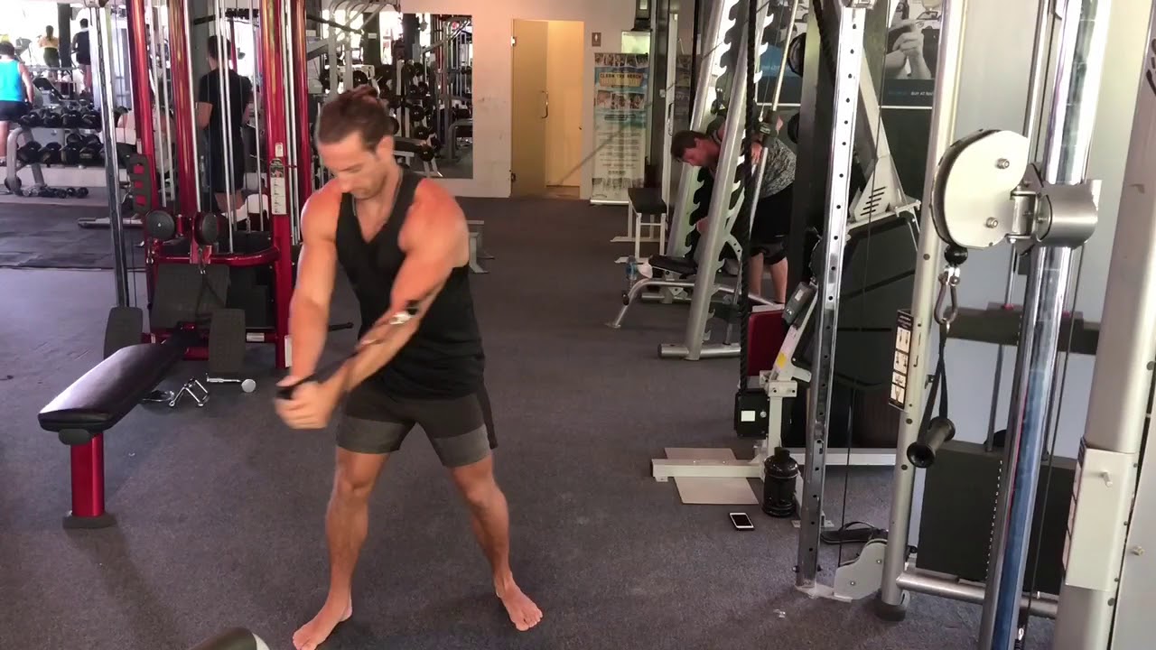 Cable Woodchop High to Low YouTube