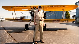 World War II Veterans Fly in a WWII-era Biplane (Canon C200)