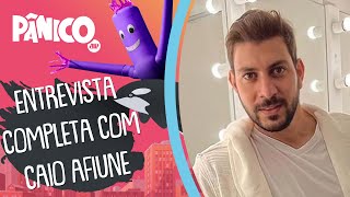 Assista à entrevista com Caio Afiune na íntegra