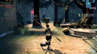 Vindictus - Lynn - Perilous Ruins (Fomorian Emblem) Hard Gameplay