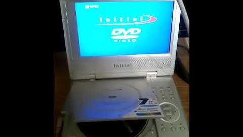 What happened you put a foreign disk in a portable DVD player