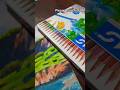 easy✨️waterfall💖painting 🖼//please viral lr do guys//#short #waterfallpainting #trending