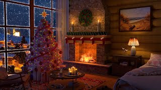 🎅Атмосфера Рождества: 3 час Рождественская атмосфера с потрескивающим камином - Christmas Ambience