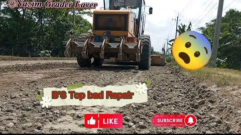 Full Processing Motor Grader Technique Cutting And Spreading Build Foundation Road