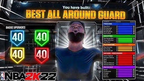 POINT GUARD CAN DO IT ALL! BEST ALL AROUND POINT GUARD BUILD ON NBA 2K22 NEXT GEN! CONTACT DUNKS!