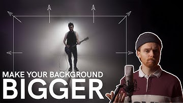 Make your background BIGGER / Extend Backdrop (Premiere Pro CC & Photoshop Tutorial)