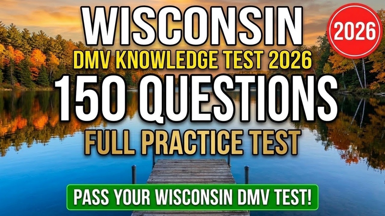 Dmv Test Wi Wisconsin DMV Permit Practice Test 2026 — 150 Real DMV Questions You ...
