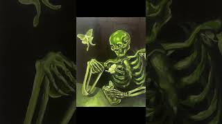 My First Painting Va My Most Recent Painting Which One Is Your Fav?