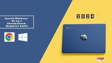 How to install windows  on  Chromebook |  complete guide