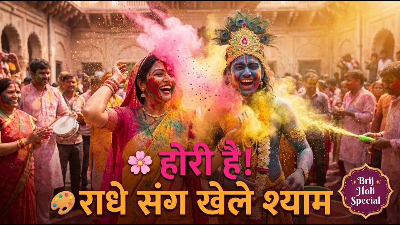 राधे संग खेले श्याम होरी | Traditional Brij Holi Song