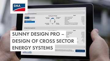 SUNNY DESIGN PRO – Design of cross sector energy systems