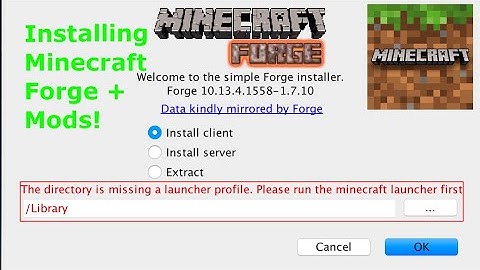 How to Download Minecraft Forge and Minecraft Mods on Mac + Windows (2019)