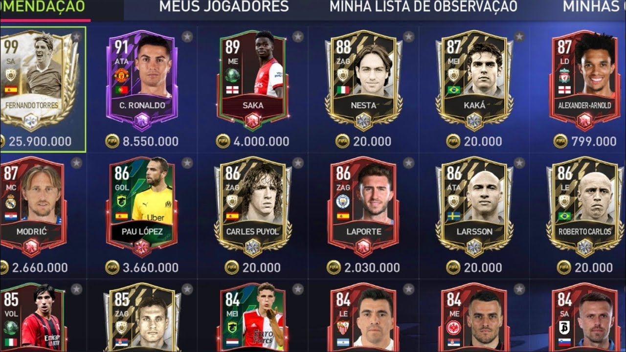 Como Comprar Jogadores no FIFA Mobile 22 - CenárioMT