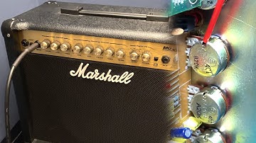 Marshall Amp Scratchy Knob Fix