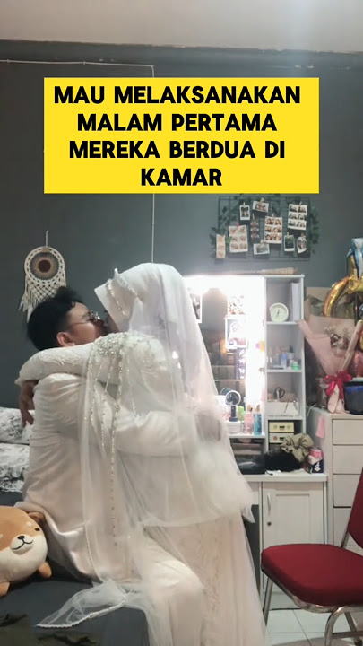momen romantis ketika pengantin malam pertama ‼️‼️ #romantis #pengantinviral #pengantin #nikah