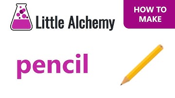 How to make a Pencil in Little Alchemy