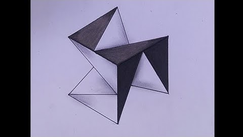 Learn how to draw solid 3D Polyhedra Hexagon.Geometric Art-32