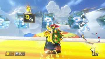 Mario Kart 8: Cloudtop Cruise (200cc) as Bowser