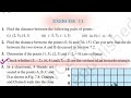 Class 10 chapter 7 exercise 7.1 question 4 ||#class10maths #maths