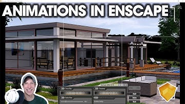 Creating ANIMATIONS in Enscape from your SketchUp model