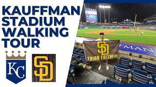 MLB Ballparks: Kauffman Stadium Walking Tour