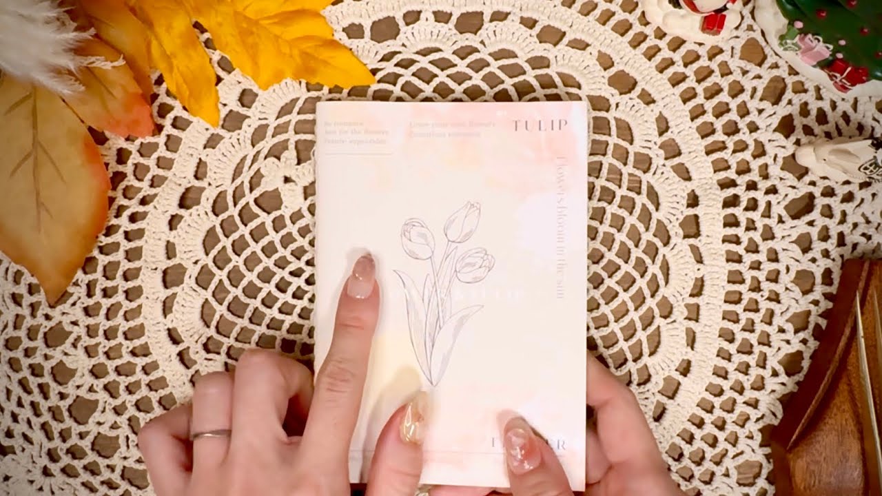 ASMR｜寒い夜に、優しいコラージュ｜journal with me, scrapbooking idea