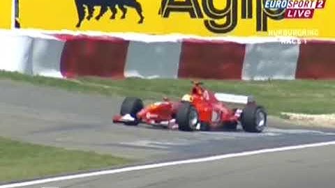 Viso stops on the track - 2005 GP2 Round 4 Nurburgring Race 1