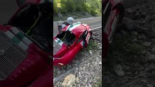 Tremenda volcadura de Willhelm Schmidt en La Carrera Panamericana 2025