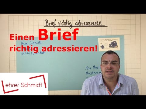 Video: Wie man schreibt und wohin man einen Brief an den Weihnachtsmann schickt