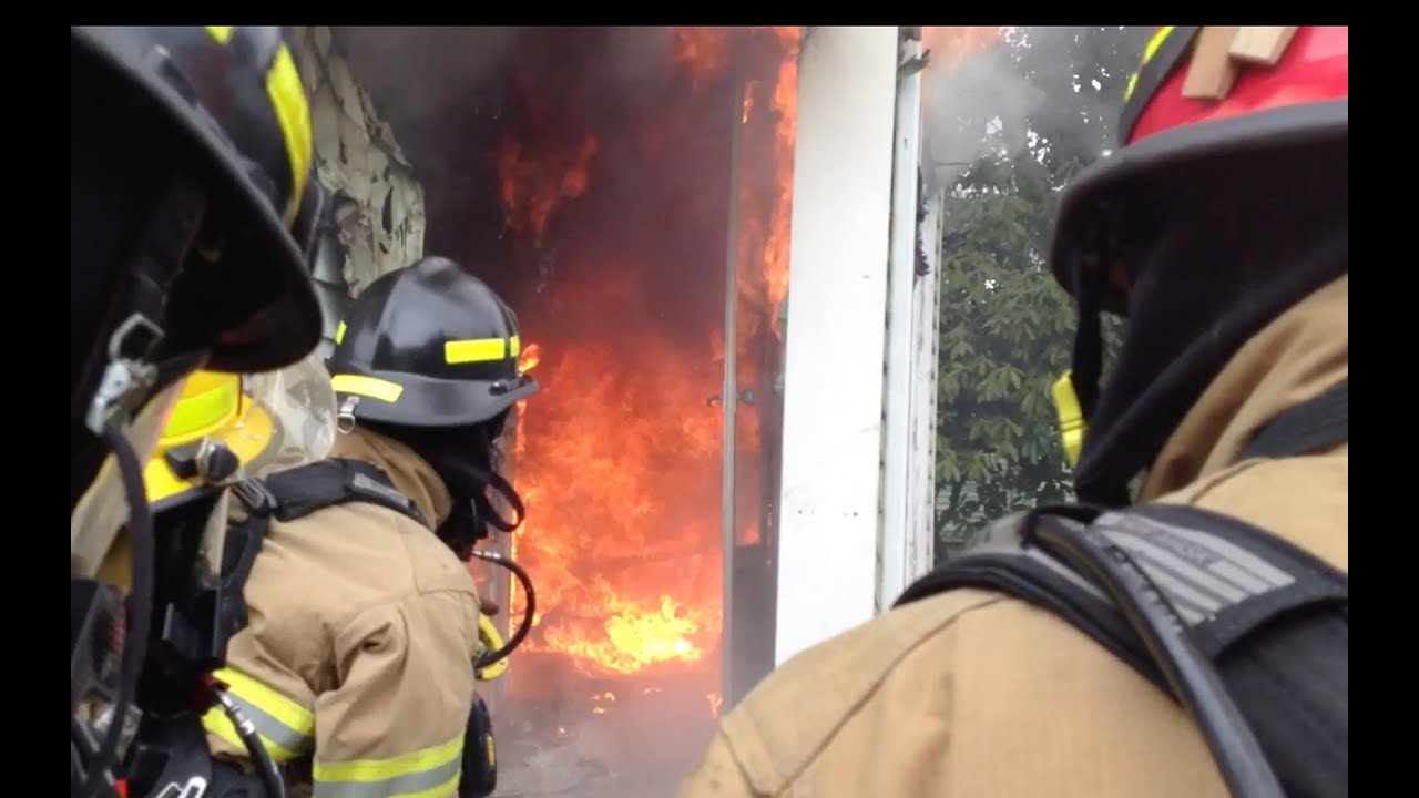 Live Burn Training - Rural House Fire Training - Volunteer Firefighter Education - C2FR