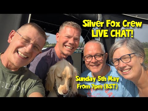 SILVER FOX CREW LIVE CHAT! Sunday, 5th May from 7:00PM BST.