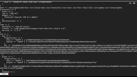 puppet 05 facter collected facts