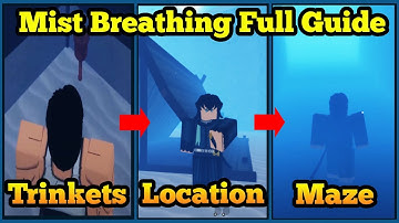Mist Breathing FULL Guide + Location + Maze Walkthrough | Roblox Demonfall
