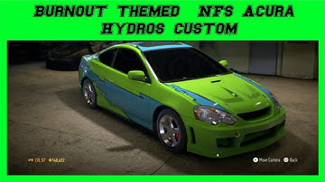 NFS 2015/ Burnout Hydros Custom Vinyl/ Wrap Showcase Customization