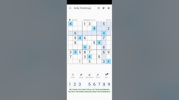 27 OCTOBER 2020 - SUDOKU DAILY CHALLENGE