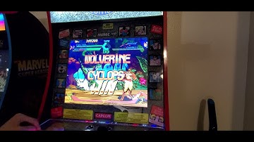 X-men vs Street Fighter Arcade1up Mod