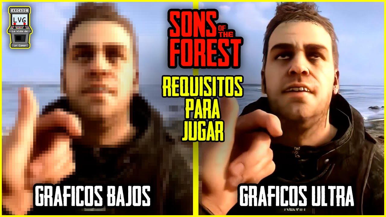 ⚠️ SONS of the FOREST y sus REQUISITOS MINIMOS para PC Gama Baja - The  Forest 2 Podrás jugarlo? 