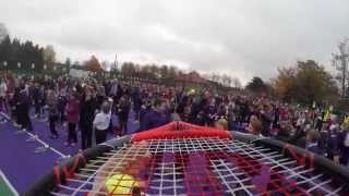 Tennis World Record Attempt Zetland Park Grangemouth