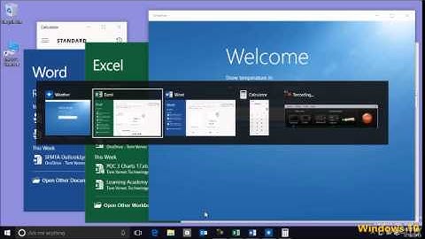 Windows 10 Tutorials Task Switching