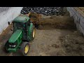 Grinding Haylage Silage Bales with a Vermeer Grinder