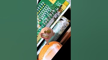 How to Rescue COF from Amateurs #ledtvpanelrepair #microsoldering