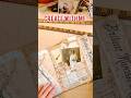 ✨ Interactive 4-Page Journal Insert with Hidden Lace Window Pocket | Junk Journal #journaling
