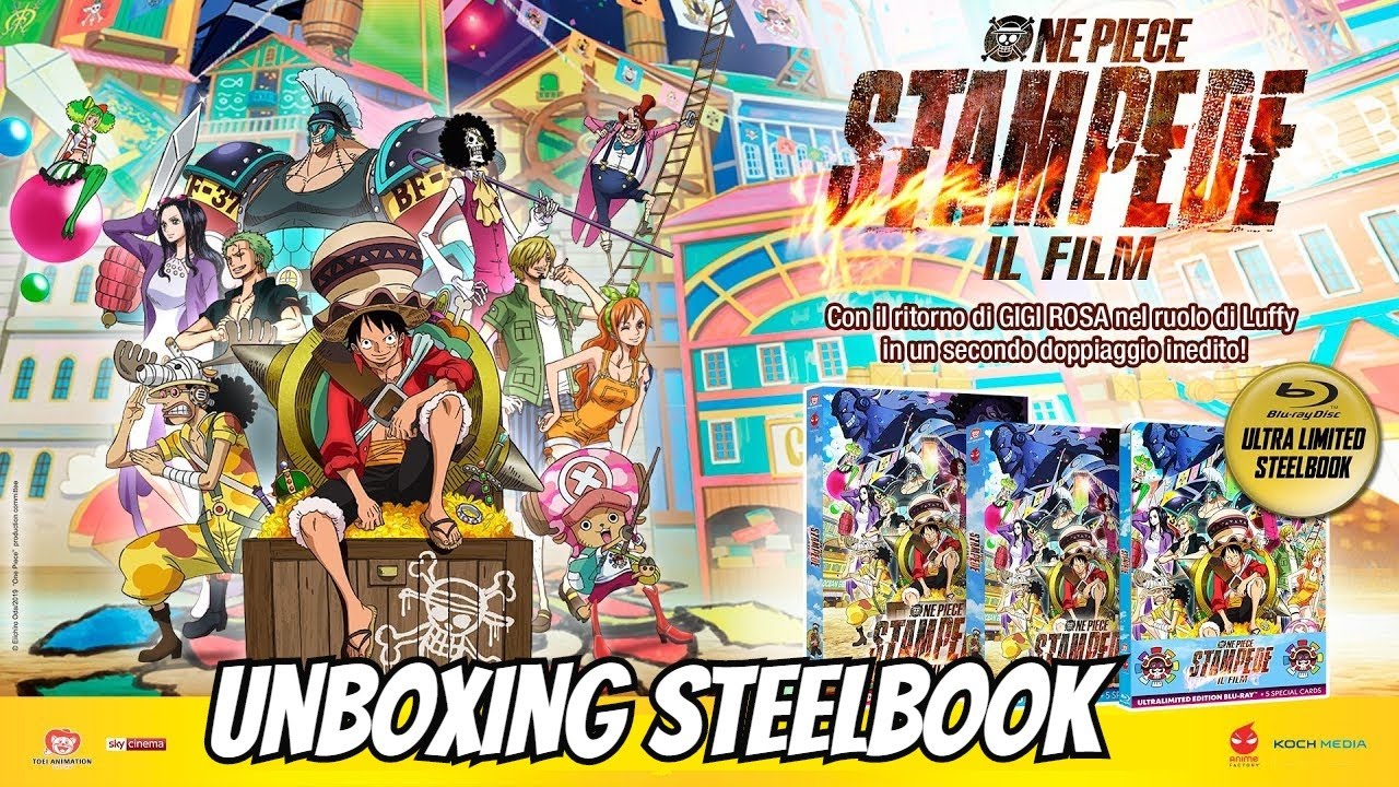 One Piece: Stampede Blu-ray (SteelBook)