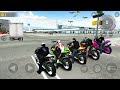 Xtreme Motorbikes Gameplay Stunts #11 - Gang Racing Green Bike Risky Simulator 3d Game Android IOS